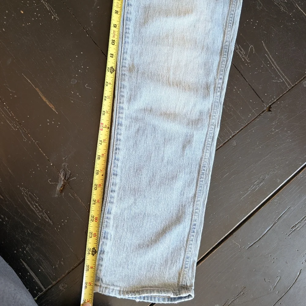 J. Crew Women's High Rise Classic Vintage Jeans Reimagined Eco Retro Y2K Size 26